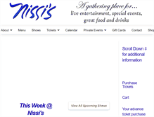Tablet Screenshot of nissis.com